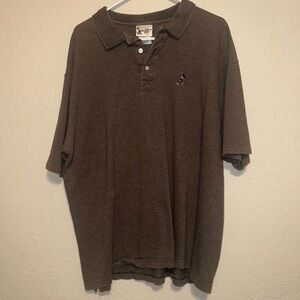 Walt Disney Men's Dark Brown Polo Shirt